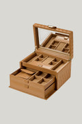Lauren Medium Jewellery Box Caramel - Caramel - image 1