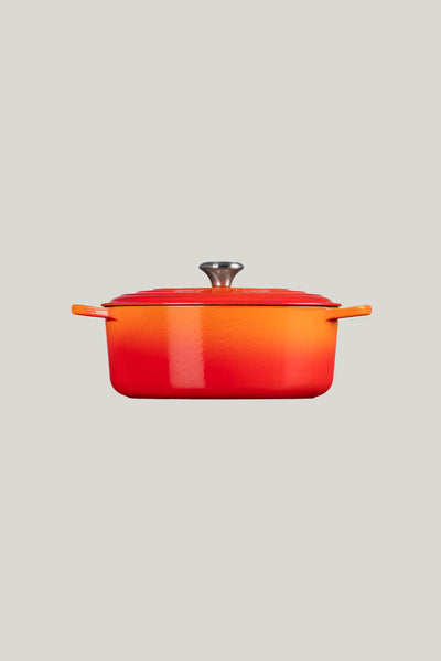 Signature Cast Iron Oval Casserole 29cm - Volcanic - image 2