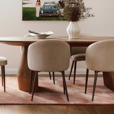 Kinship Blush Pink Rug 290x200cm - Soft Rose - image 1