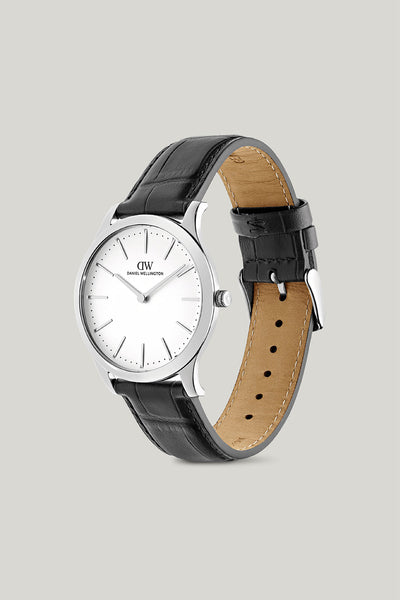Pathfinder Black-croc Frost-white Silver Watch - Silver - image 4