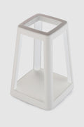 Lantern Portable Lamp With Built-in Wireless Charger - White - White - image 1