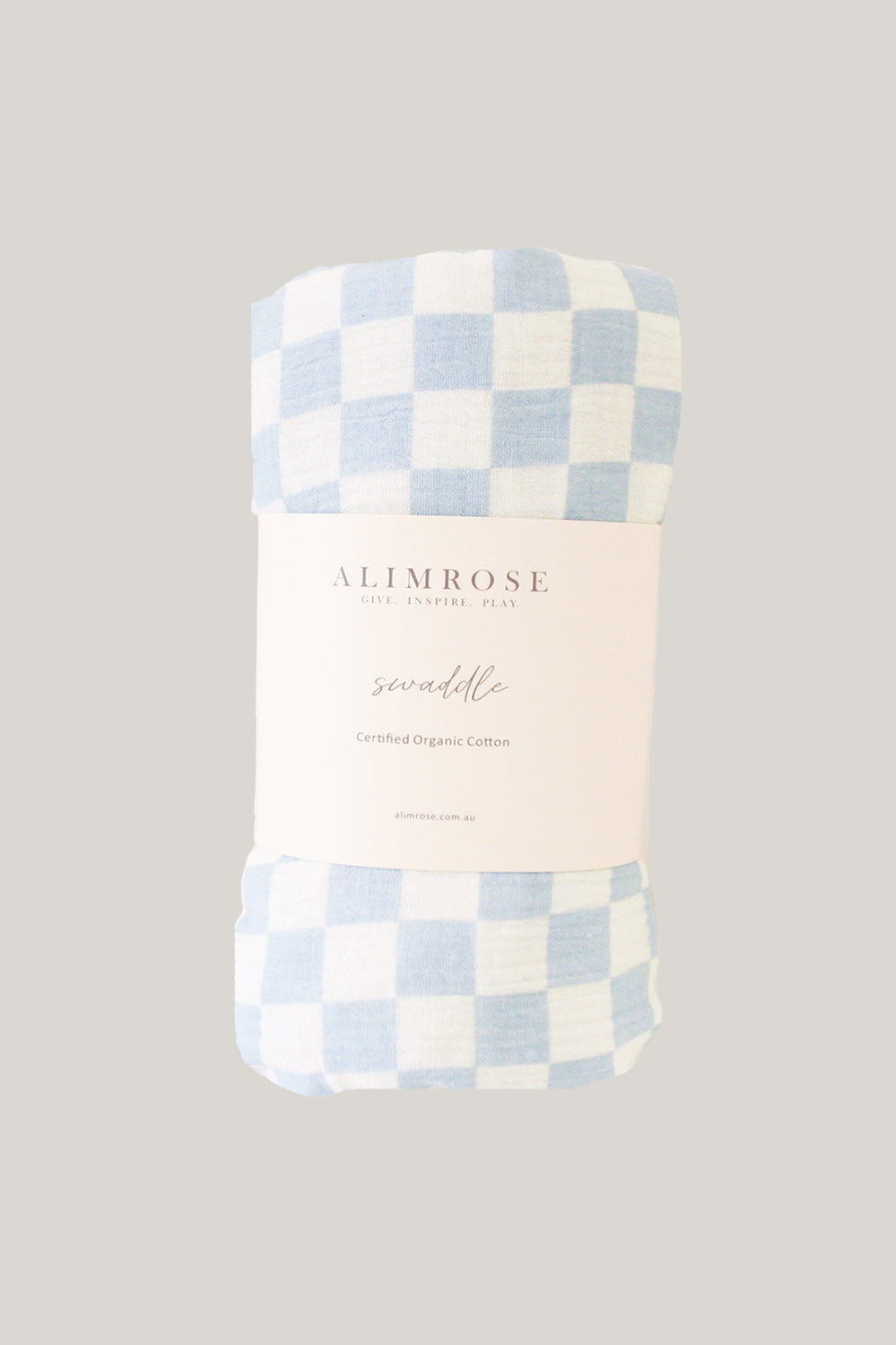 Muslin Swaddle - Blue - image 1