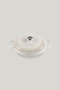 Signature Cast Iron Shallow Casserole 30cm - Meringue - image 1