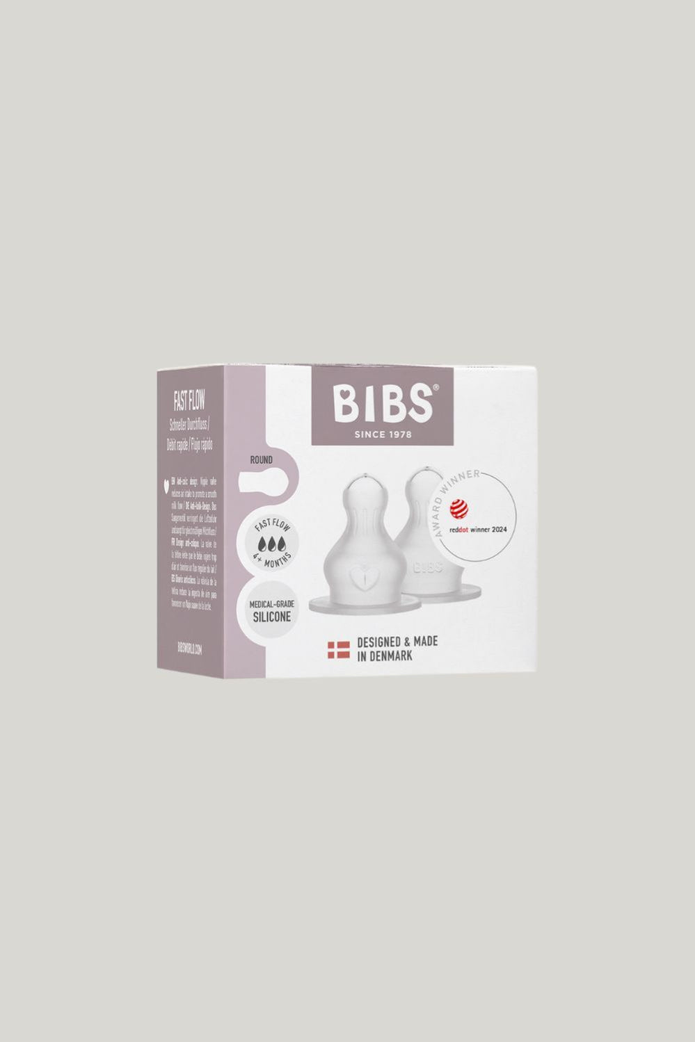 Bottle Replacement Nipple, Silicone (2pk) - Medium Flow - Clear - image 2