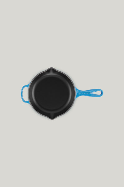 Signature Cast Iron Round Skillet 20cm - Azure Blue - image 3