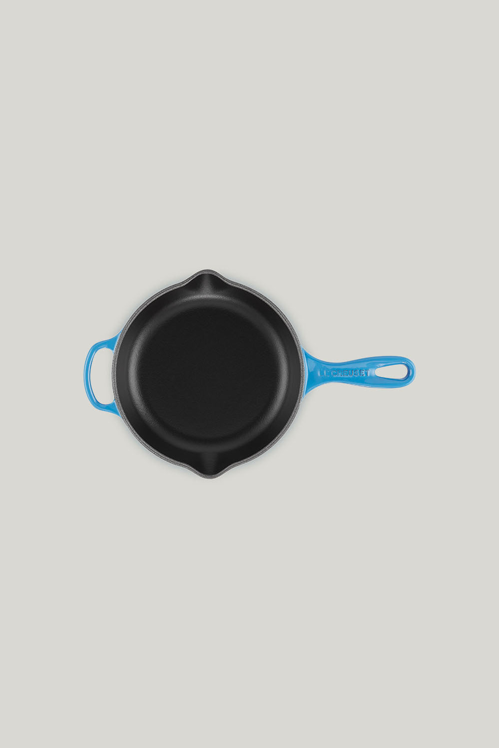Signature Cast Iron Round Skillet 20cm - Azure Blue - image 3