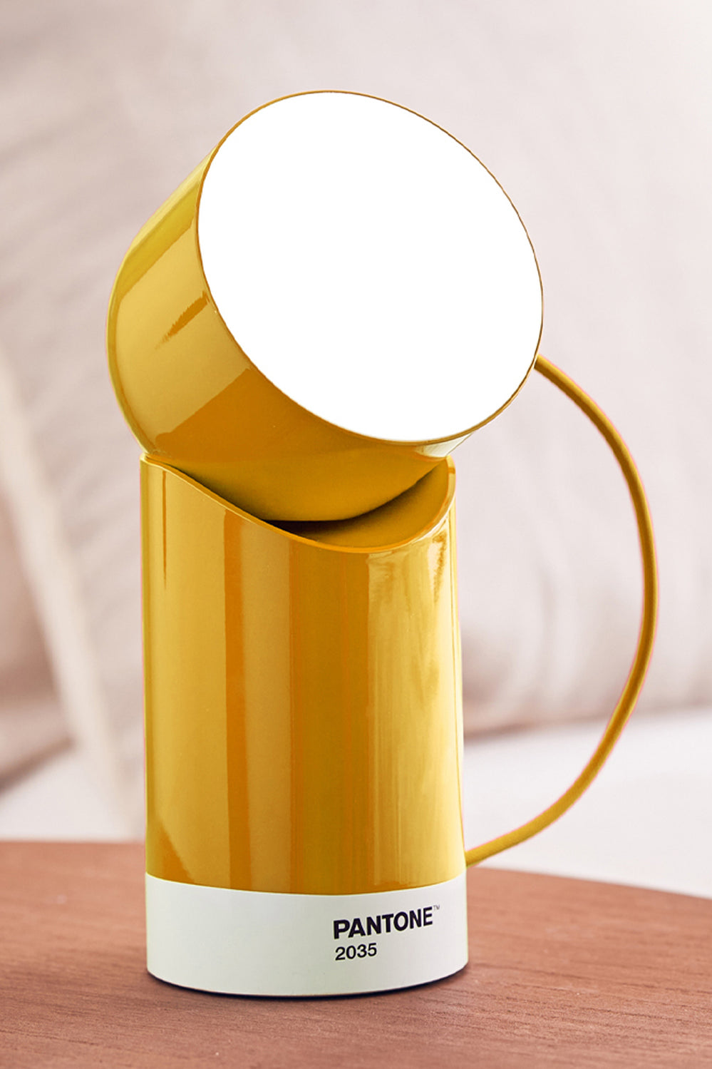Orbe Portable Led Lamp With Moving Head Pantone - Yellow - Yellow - image 4