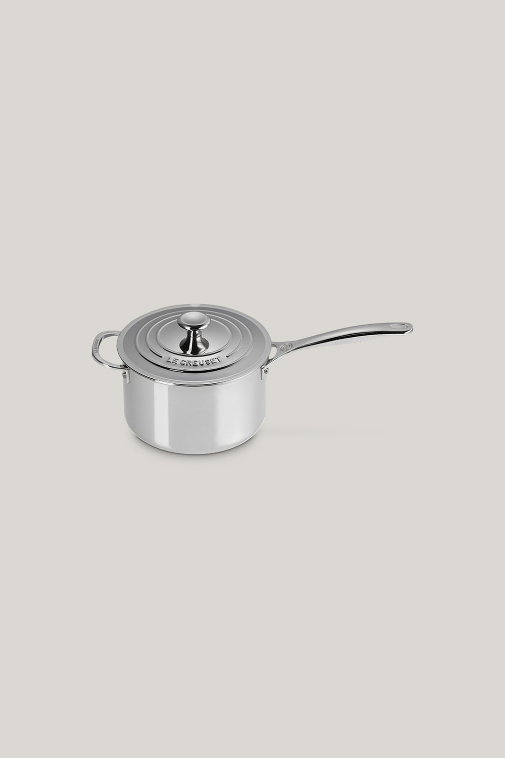 Signature Stainless Steel 3ply  3 Piece Saucepan Set - Stainless Steel - image 2