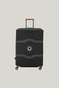 Chatelet Print Luggage Cover - Fits Medium Suitcases - Black - image 1