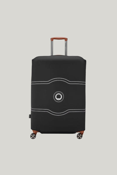 Chatelet Print Luggage Cover - Fits Medium Suitcases - Black - image 1