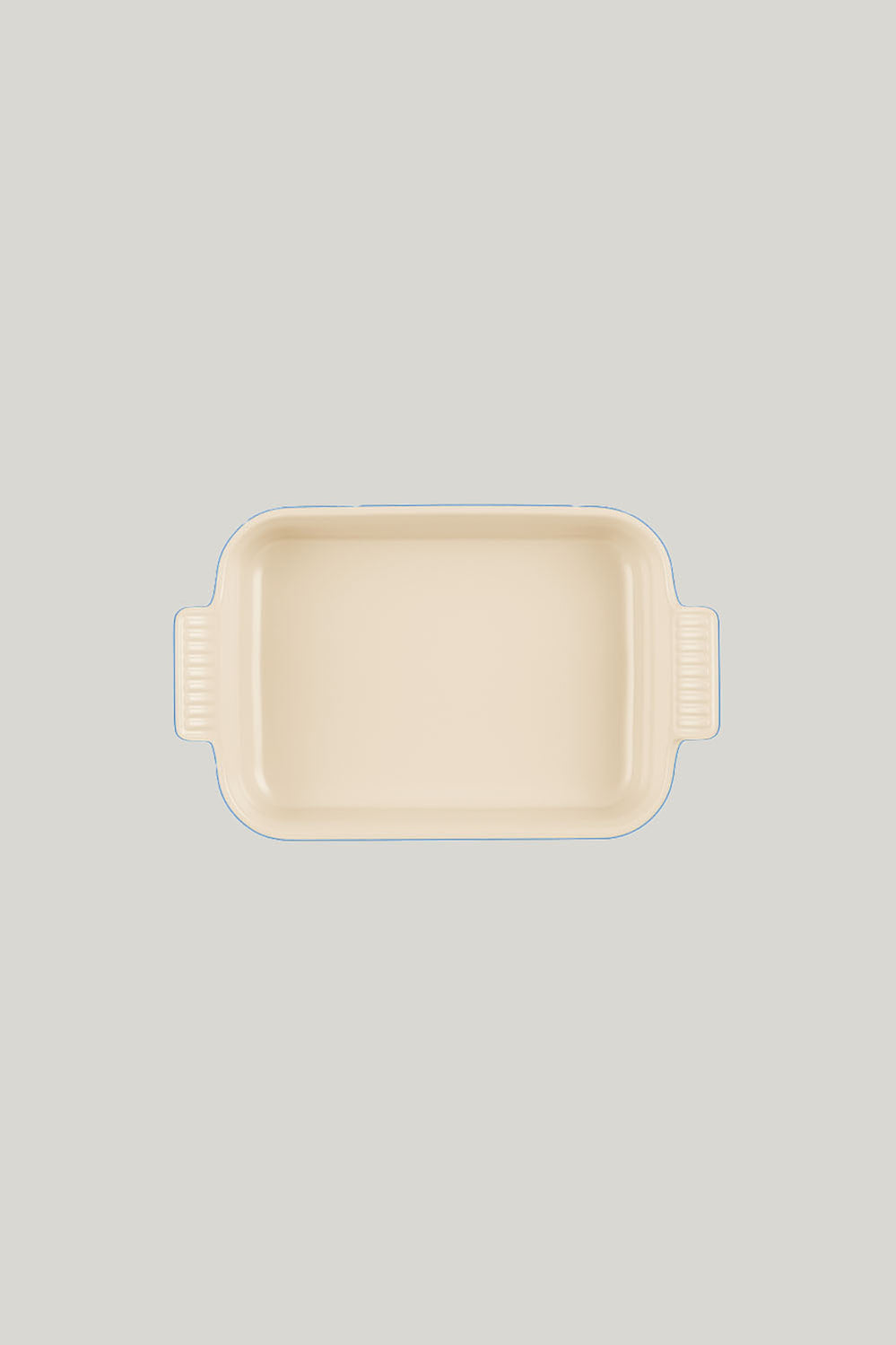 Stoneware Heritage Rectangular Dish 26cm - Azure Blue - image 3