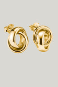 Earrings In Knot Shape In Gold - Gold - image 1