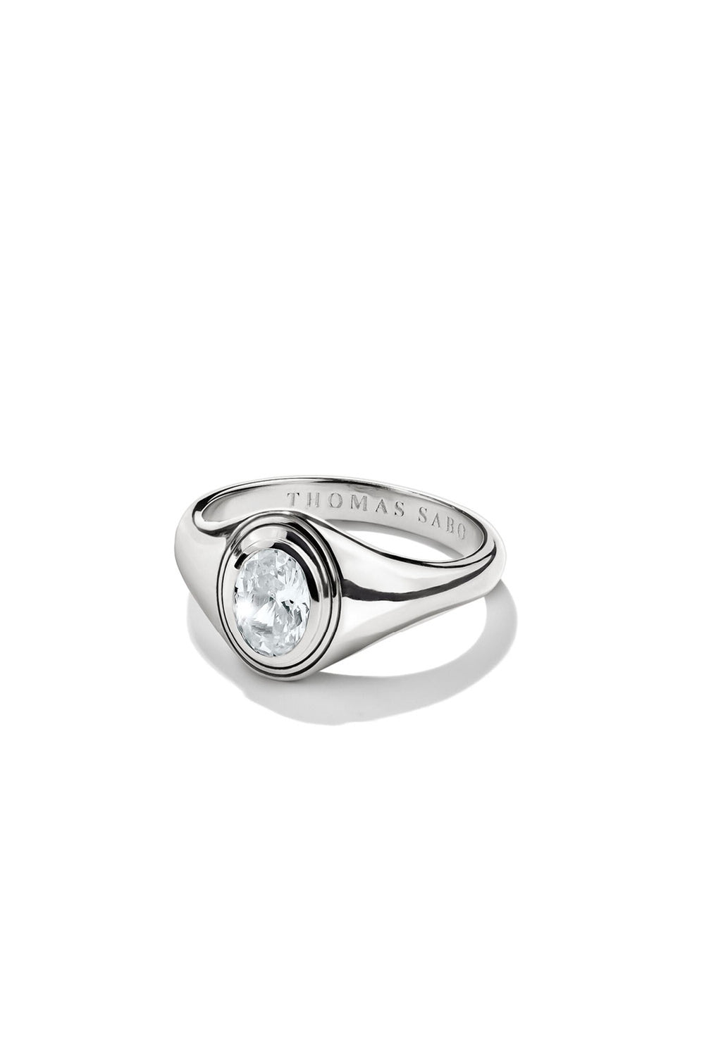 Signet Ring In Silver - Silver - image 2