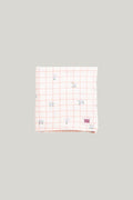 Light And Breathable Muslin Swaddle Wrap - Dancing Daisies - Blue - image 1