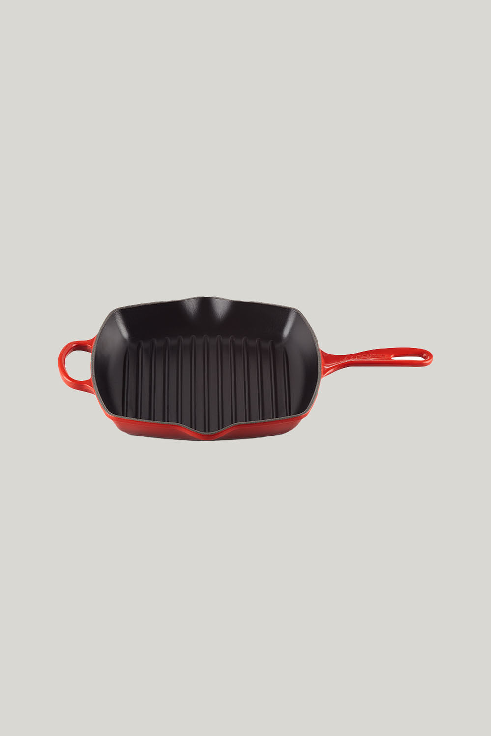 Signature Cast Iron Square Grillit 26cm - Cerise - image 1