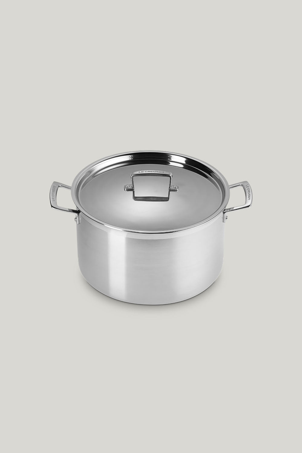 3ply Stainless Steel Deep Round Casserole 28cm - Stainless Steel - image 1