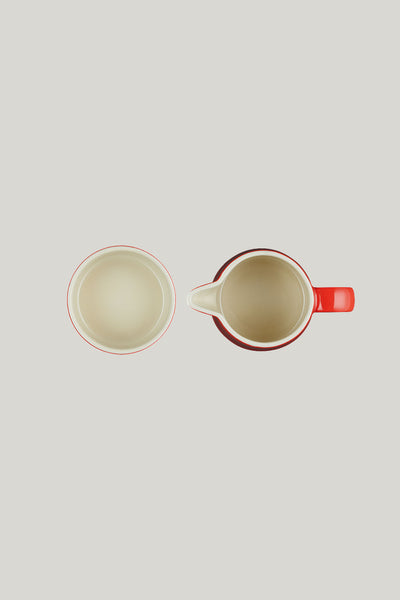 Stoneware Milk & Sugar Set - Cerise - image 3