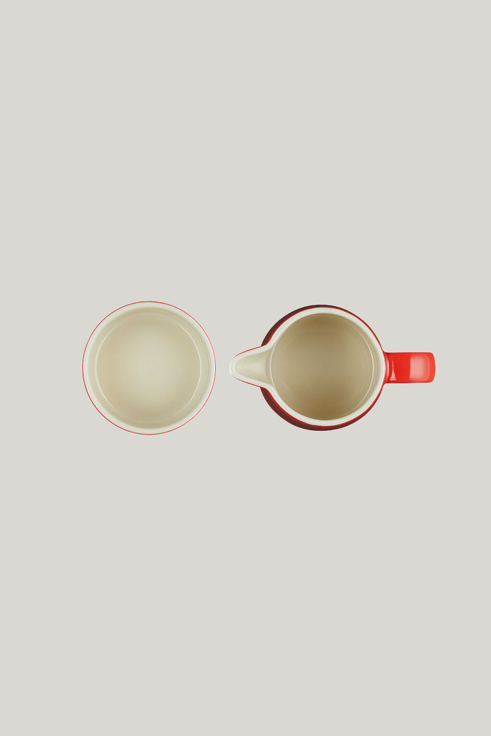 Stoneware Milk & Sugar Set - Cerise - image 3
