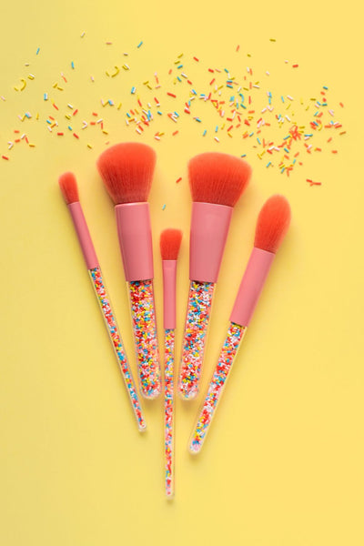 Sprinkle Makeup Brush Set - Pink - image 3