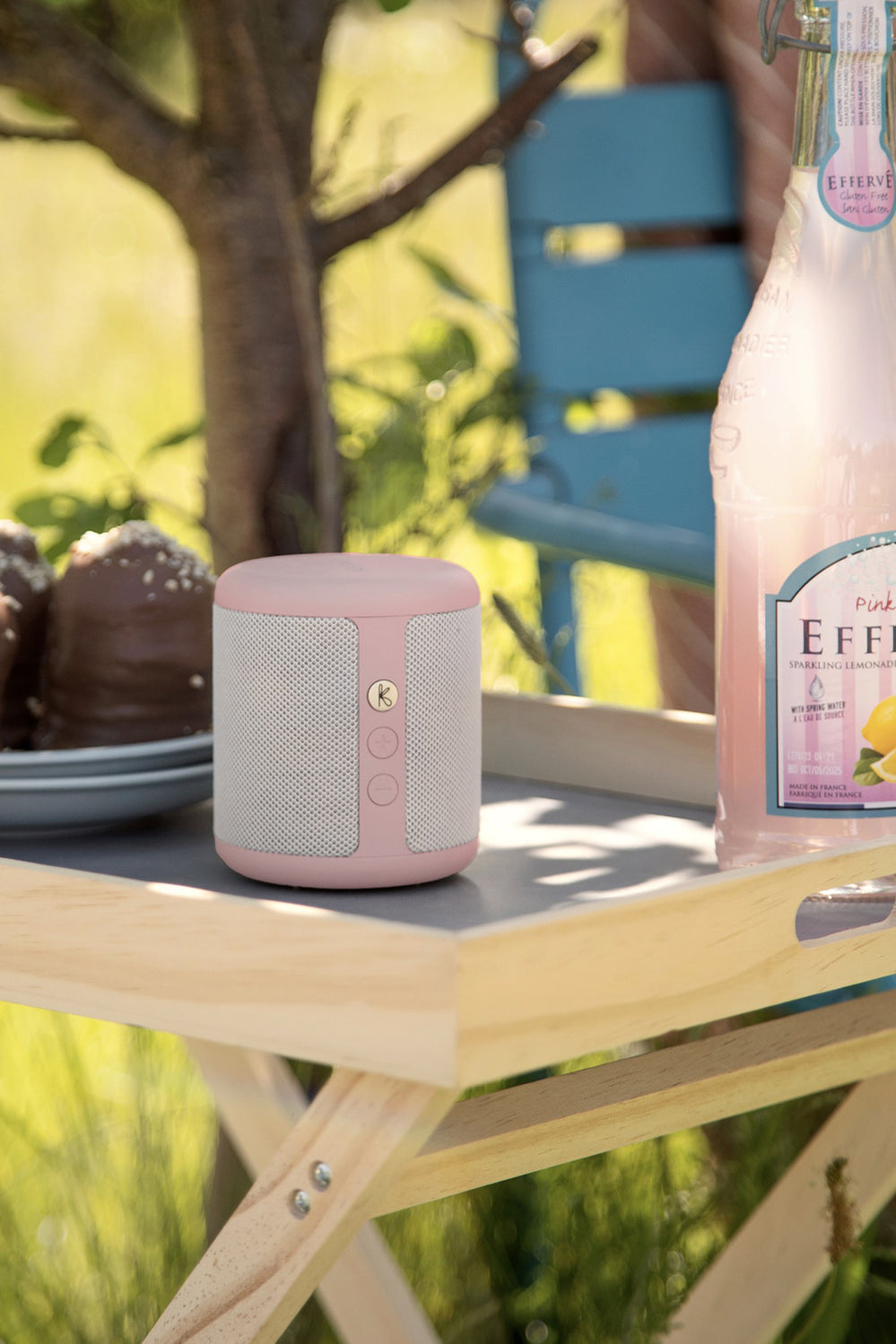 Karl Bluetooth Speaker - Dusty Rose - Pink - image 3