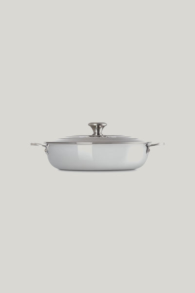 Signature Stainless Steel 3ply Shallow Casserole 30cm - Stainless Steel - image 2