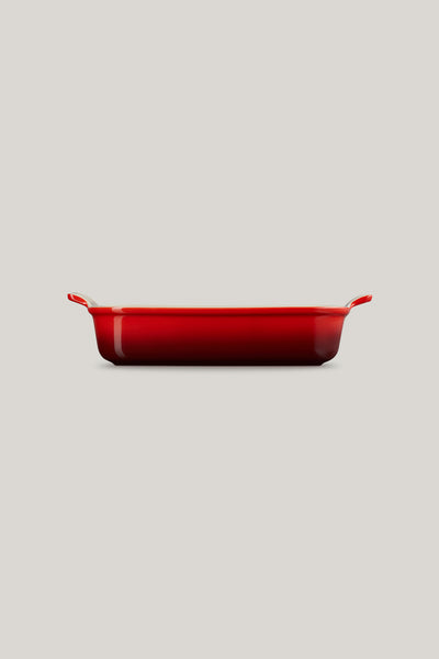 Stoneware Heritage Rectangular Dish 32cm - Cerise - image 2