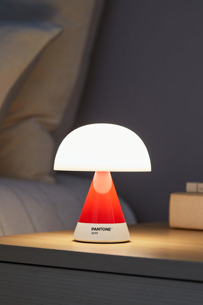 Mina M Medium Portable Led Lamp Pantone -2035 Red - Red - image 4