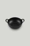 Cast Iron Balti Dish 24cm - Matte Black - image 1