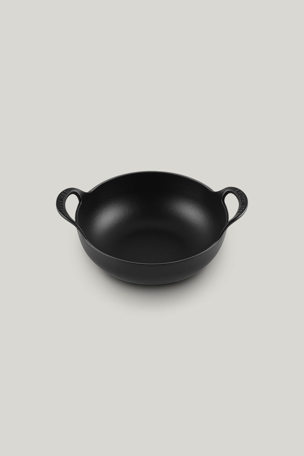 Cast Iron Balti Dish 24cm - Matte Black - image 1