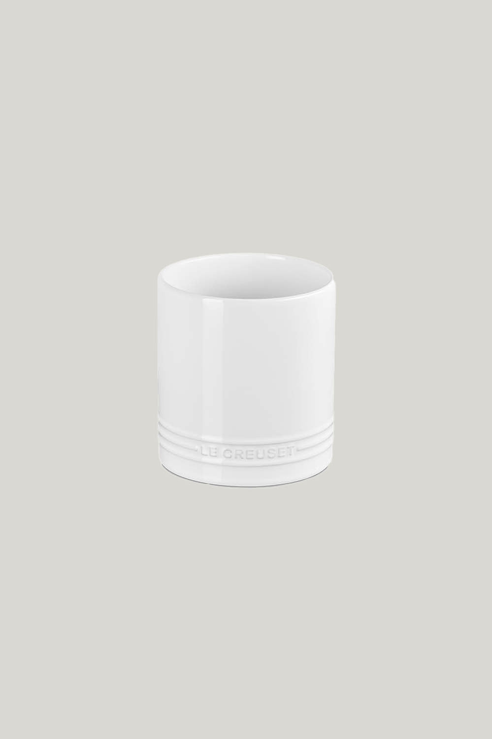 Stoneware Signature Utensil Jar 1.1l - White - image 1