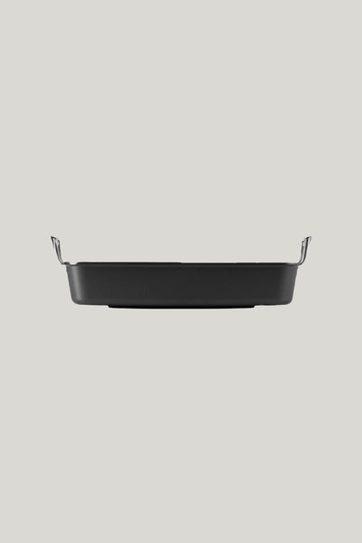 Toughened Non Stick Rectangular Roaster 35cm - NO COLOUR - image 2