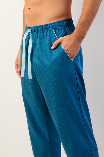 Bleu T-Shirt & Long Pants - Teal Blue - image 3