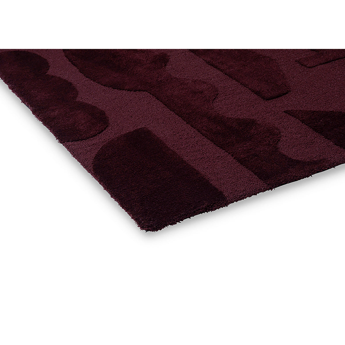 Twinset Mural Burgundy Rug 200x140cm - Burgundy - image 3