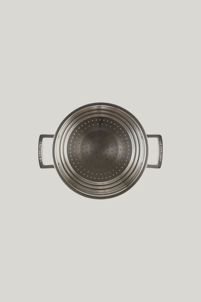 Stainless Steel Multi Steamer With Lid 24cm - Stainless Steel - image 2
