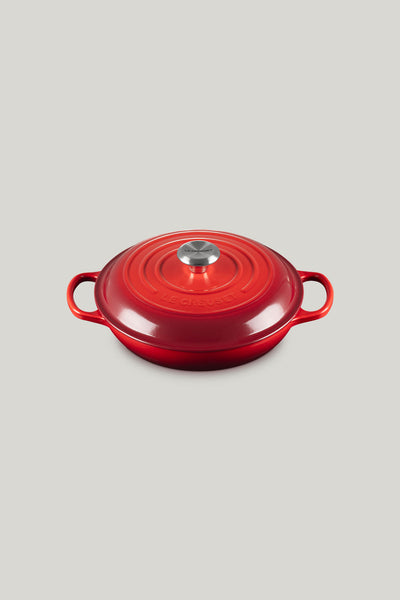 Signature Cast Iron Shallow Casserole 26cm - Cerise - image 1