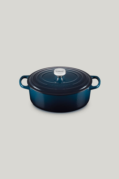 Signature Cast Iron Oval Casserole 29cm - Nuit - image 1
