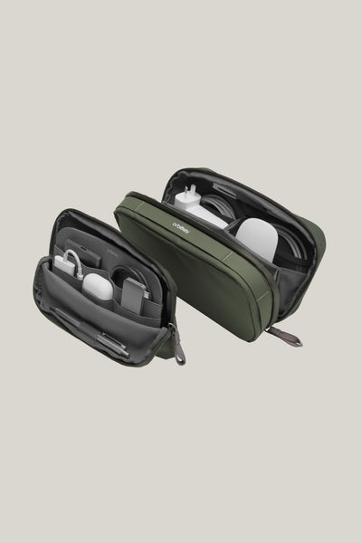 2-in-1 Tech Pouch - Olive - image 1