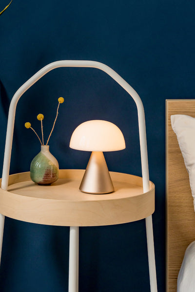 Mina L Large Portable Led Lamp - Gold - Gold - image 3