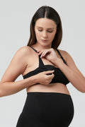 Seamless Maternity Bra - 2 Pack - Black - image 1