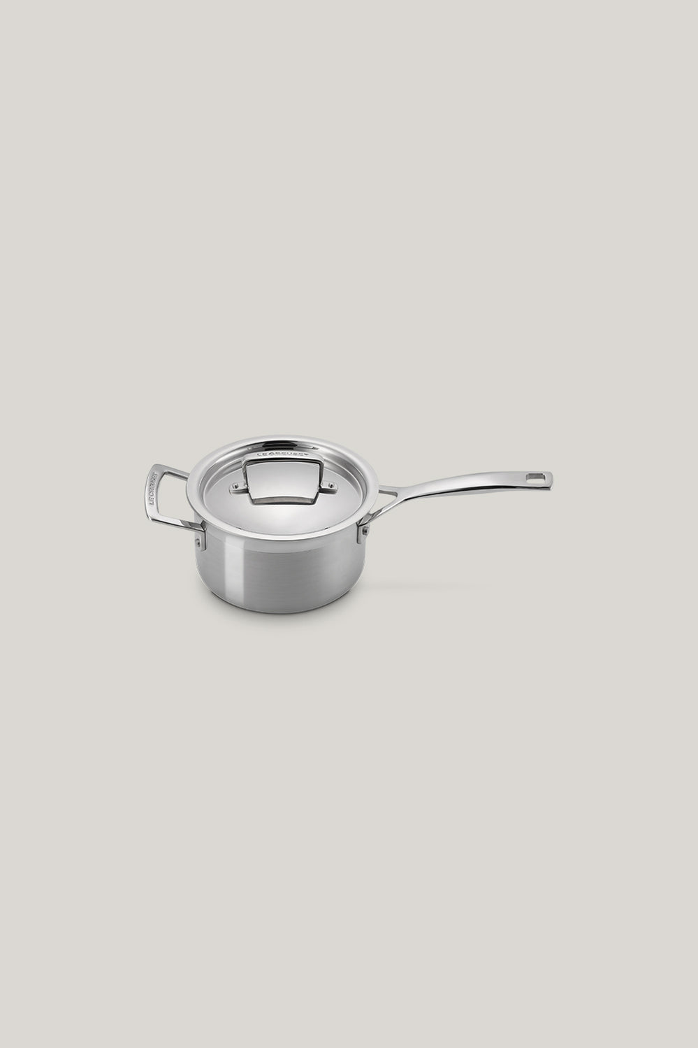 3ply Stainless Steel Saucepan With Lid 16cm - Stainless Steel - image 1