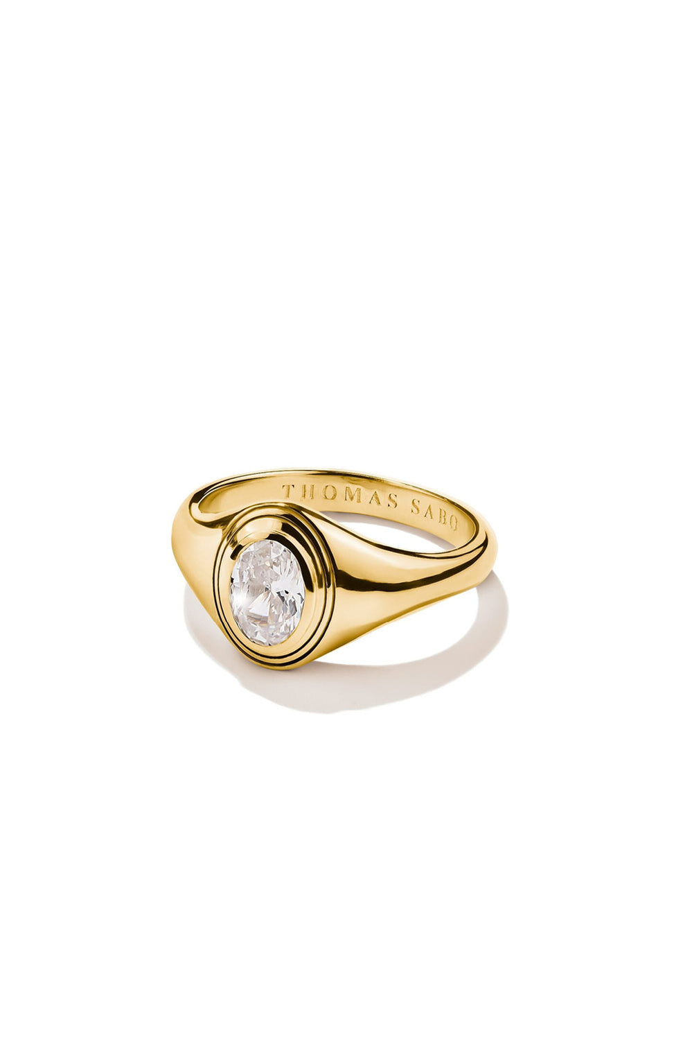 Signet Ring In Gold - Gold - image 2
