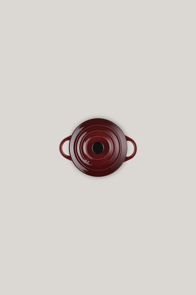 Stoneware Mini Cocotte 10cm - Garnet - image 3