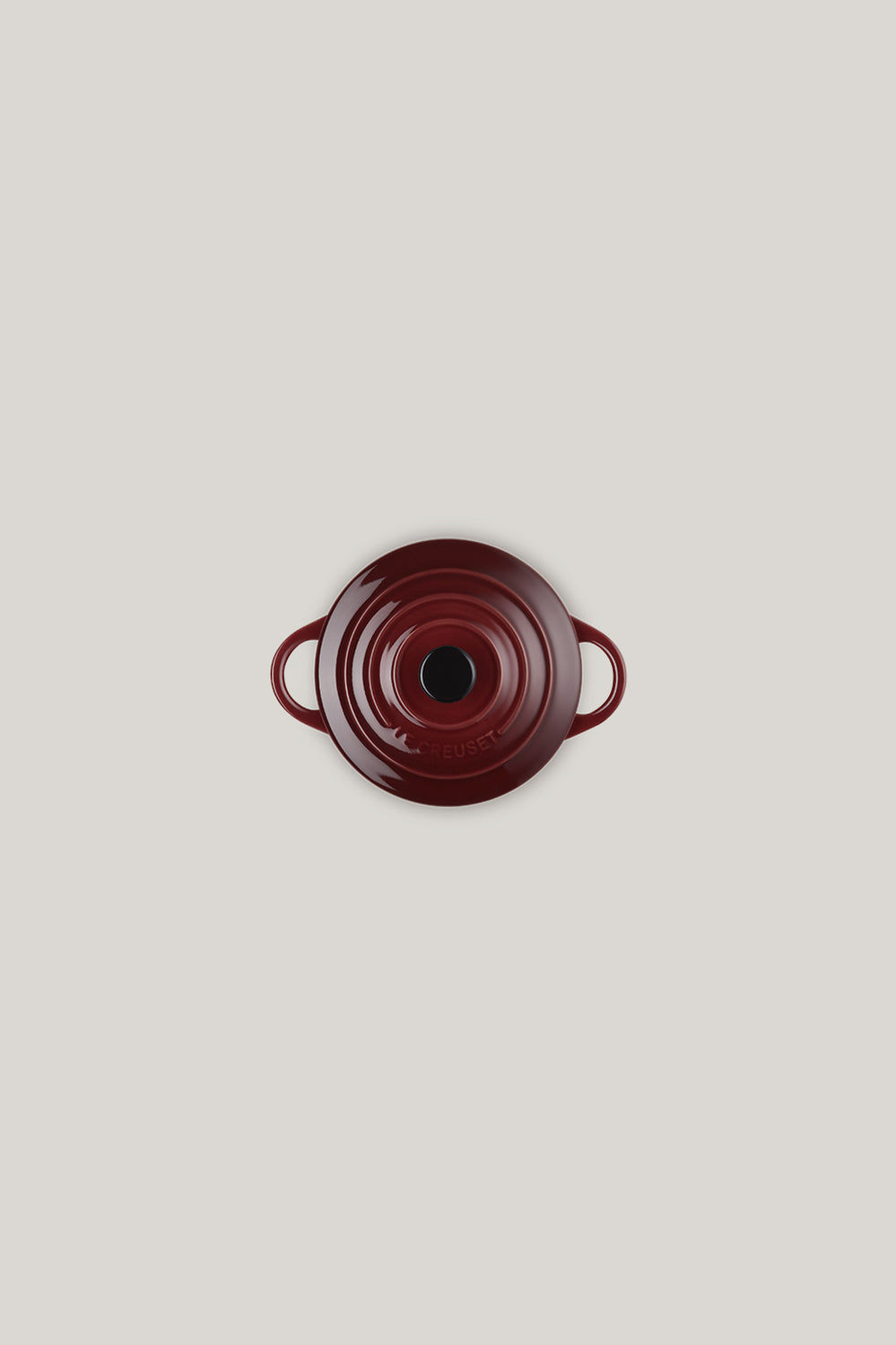 Stoneware Mini Cocotte 10cm - Garnet - image 3