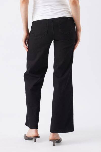 Kyle Wide Leg Maternity Jean - Black - image 4