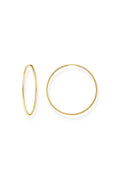 Essential Large Hoop Earrings In Gold - Gold - image 1
