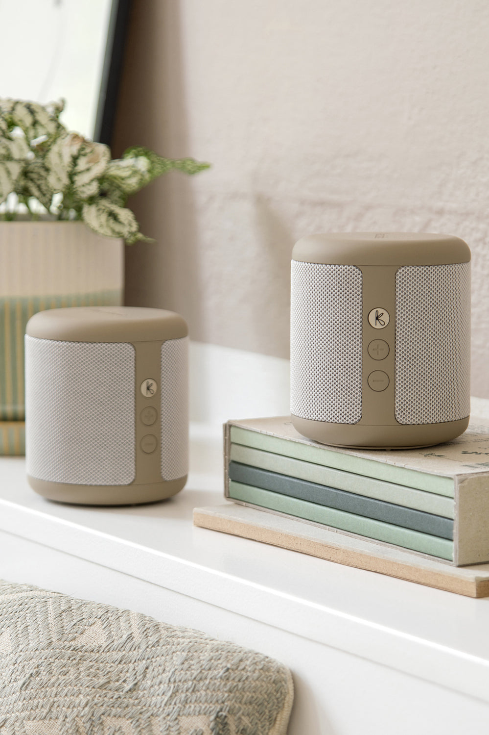 Karl Bluetooth Speaker - Ivory Sand - Beige - image 4
