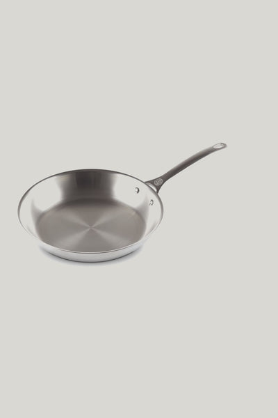 Signature Stainless Steel 3ply Uncoated Shallow Fry Pan 28cm - Stainless Steel - image 1