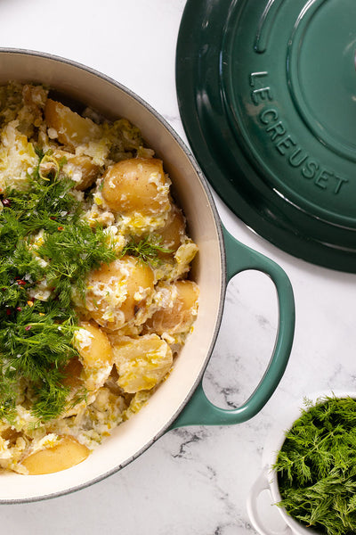 Signature Cast Iron Round Casserole 26cm - Artichaut - image 4