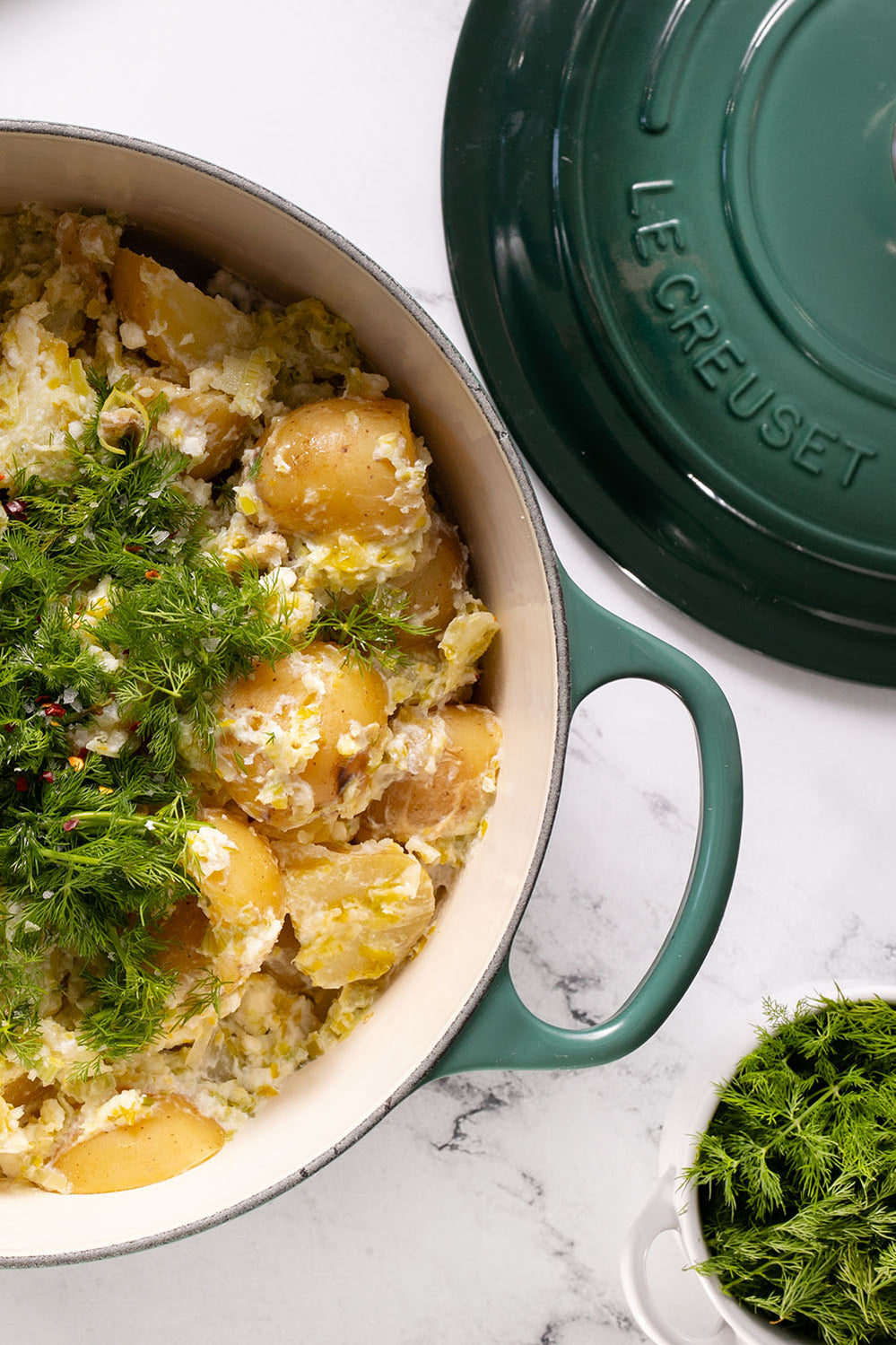 Signature Cast Iron Round Casserole 26cm - Artichaut - image 4