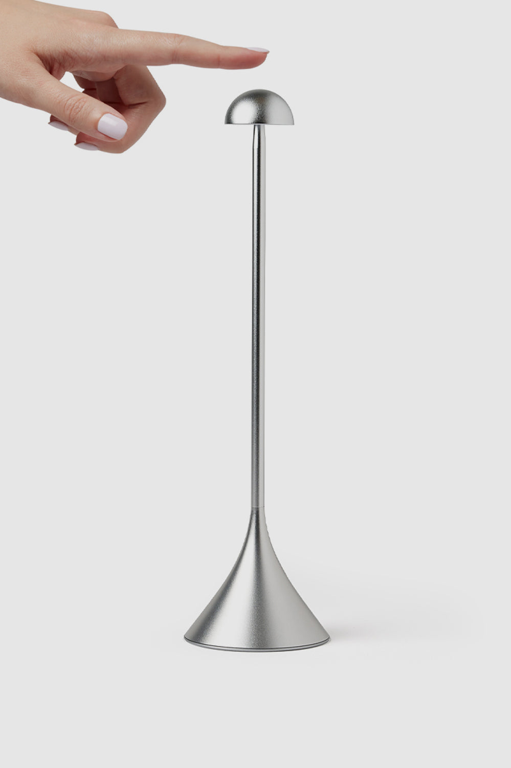 Steli Dome Infinitely Pairable Table Lamp - Alu Polish - Aluminium - image 2